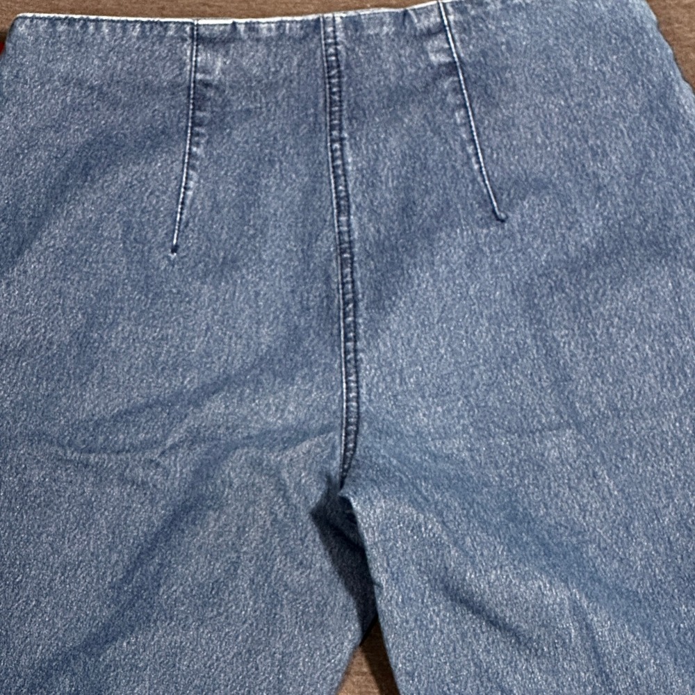 Vintage Vanilia Denim Jeans Womens 30" Waist High Rise Straight Leg Zip Pockets - Picture 9 of 16